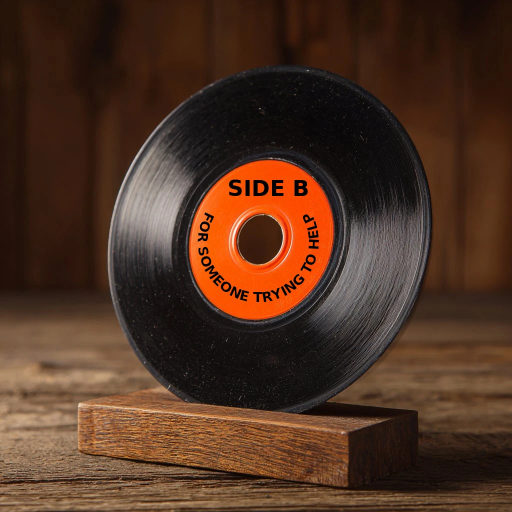SIDE B — For someone trying to help